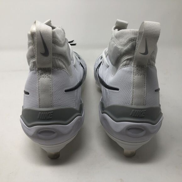 Nike Alpha Huarache NXT Metal Baseball Cleats White DJ6517-100 Mens Size 8 - Picture 5 of 11